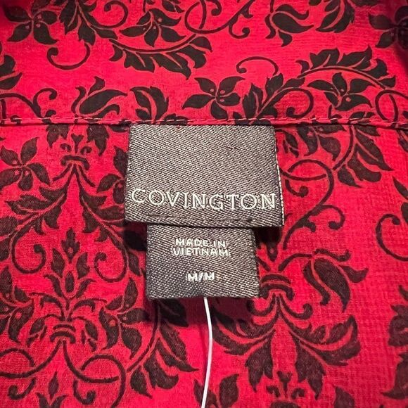NWT! Covington patterned blouse - Picture 5 of 11